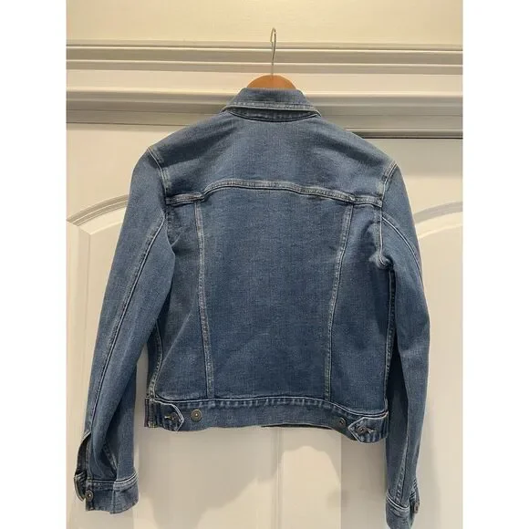 LIZ CLAIBORNE Womens Denim Jean Jacket Medium Wash Size Small S Lizwear - Picture 2 of 5
